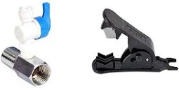 SM Plastic Inlet Valve for RO Water Purifiers + 1 pcs RO Pipe Tube Cutter for RO Water